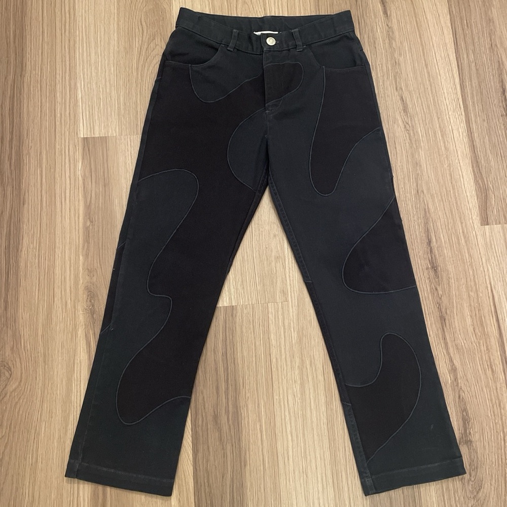 Kith Kids Black Textured Pants